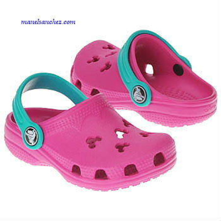 Crocs Kids Disney Strap (fuxia/turquesa)