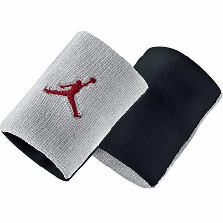 Jordan Jumpman Muñequera (100/white/black/gym red)