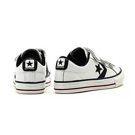 Converse All Star Player 3V OX Niño (blanco/negro)