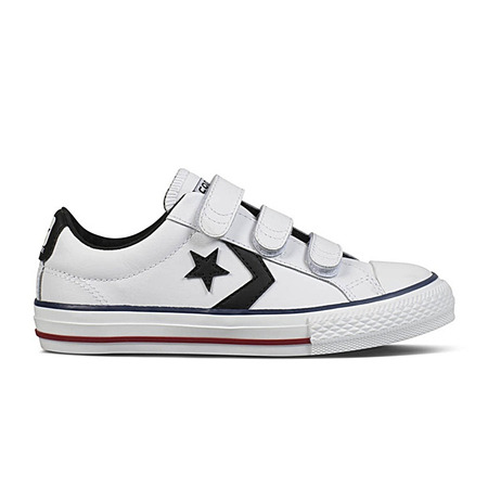 Converse All Star Player 3V OX Niño (blanco/negro)