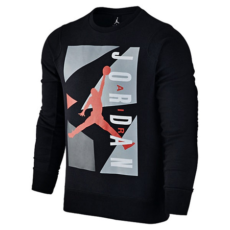 Jordan Sudadera Air Block Fleece (010/negro/rojo)