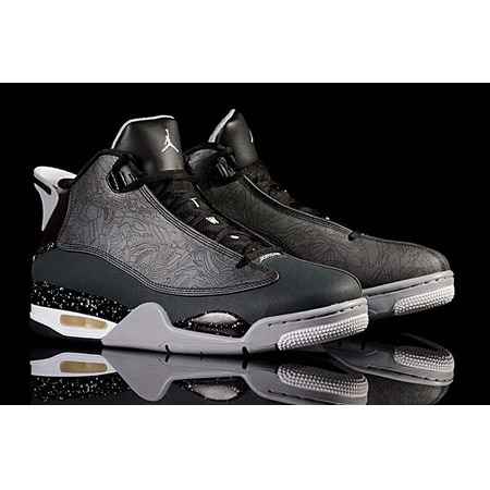 Air Jordan Dub Zero "Laser Night" (004/negro/charcoal/gris)