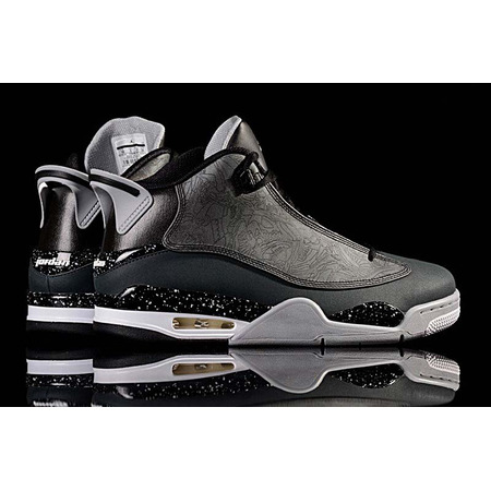 Air Jordan Dub Zero "Laser Night" (004/negro/charcoal/gris)