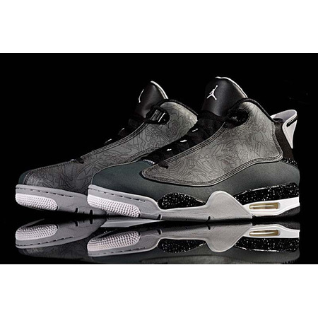 Air Jordan Dub Zero "Laser Night" (004/negro/charcoal/gris)