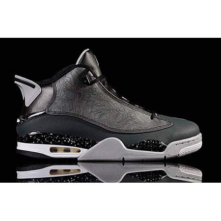 Air Jordan Dub Zero "Laser Night" (004/negro/charcoal/gris)