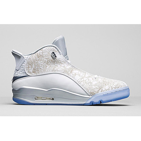 Air Jordan Dub Zero Laser "White" (100/blanco/gris metálic)