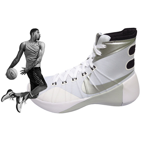 Wmns Nike Hyperdunk 2015 TB "Woman" (100/white/metalic silver/black)