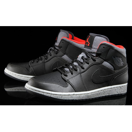 Air jordan 1 Mid "Holiday" (035/black/grey/red)