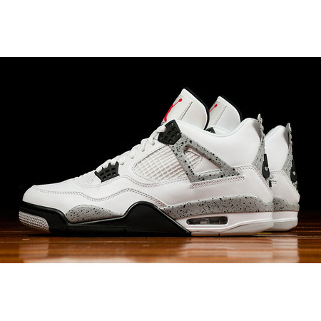Air Jordan 4 Retro "Cement" (192/white/fire red/black)