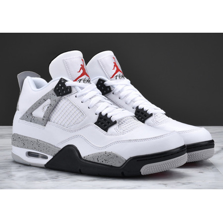 Air Jordan 4 Retro "Cement" (192/white/fire red/black)