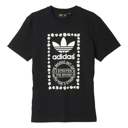 Adidas Originals Camiseta Graphic Daisy Flowers By Pharrell Williams
