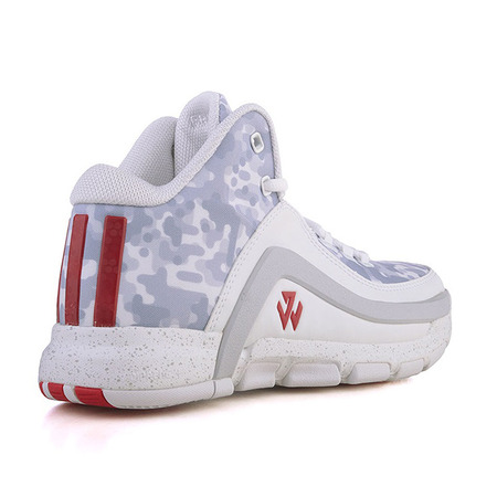 Adidas John Wall 2 "Scarlet Home" (white/scarlet/clear grey)