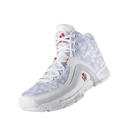 Adidas John Wall 2 "Scarlet Home" (white/scarlet/clear grey)