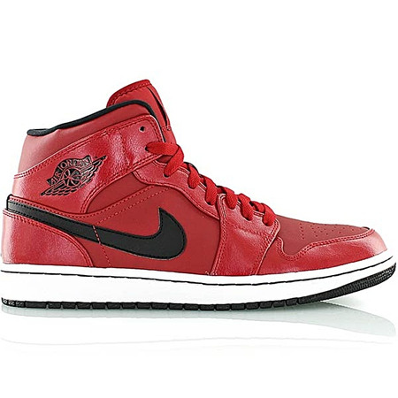 Air Jordan 1 Mid "Chicago Bulls" (602/rojo/negro/blanco)