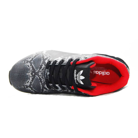 Adidas Originals ZX Flux W "Snake" (negro/blanco/rojo)