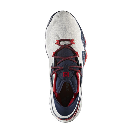 Adidas Crazylight Boost Low 2016 James Harden "Rio 2016" (white/scarlet/navy)