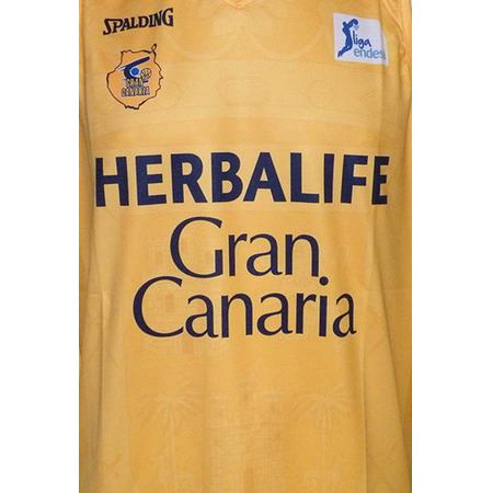 Camiseta Gran Canaria Herbalife ACB 2015/16 (amarillo)