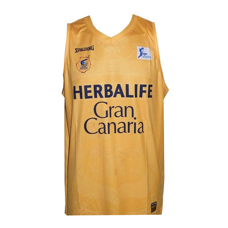 Camiseta Gran Canaria Herbalife ACB 2015/16 (amarillo)