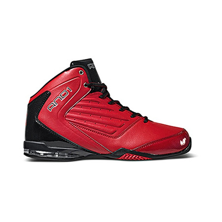 And1 Master 2 Mid "Dark Reddish" Niño (rojo/negro)