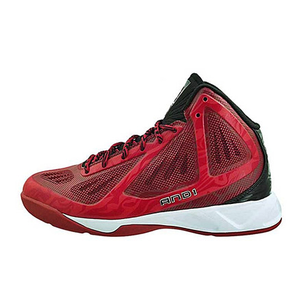 And1 Xcelerate Mid "Stephenson" (rojo/negro/blanco)