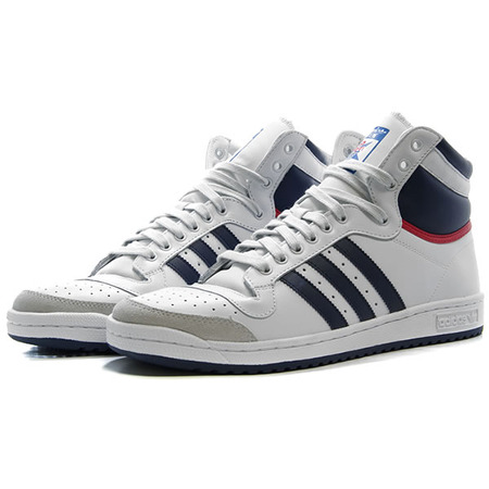 Adidas Originals Top Ten HI (blanco/marino/rojo)