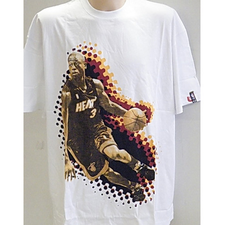 Camiseta UNK Wade Miami Heat NBA (blanca)