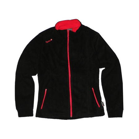 Izas Polar Mujer Fleece Wheeler (Negro/Rojo)