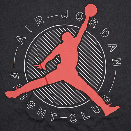 Jordan Flight Club Tee (010/black/gym red)