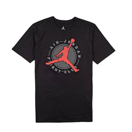 Jordan Flight Club Tee (010/black/gym red)