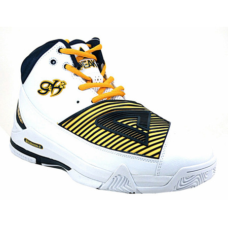 Peak George Hill III "Indiana Away" (blanco/amarillo/navy)