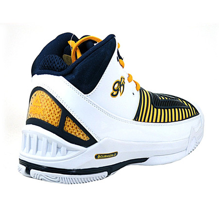 Peak George Hill III "Indiana Away" (blanco/amarillo/navy)