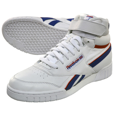 Reebok EX-O-Fit Plus Hi (blanco/azul/rojo)