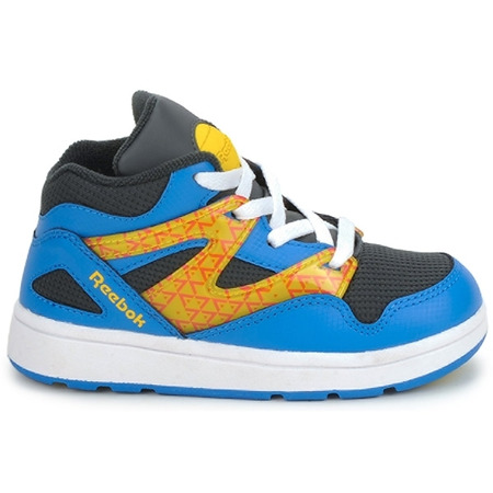 Reebok Versa Pump Omni Lit (azul/grava/amarillo)