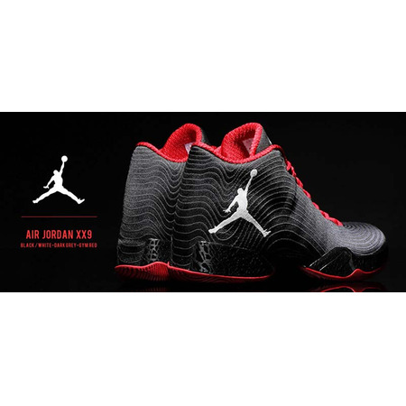 Air Jordan XX9 "Gym Red" (001/negro/blanco/rojo)
