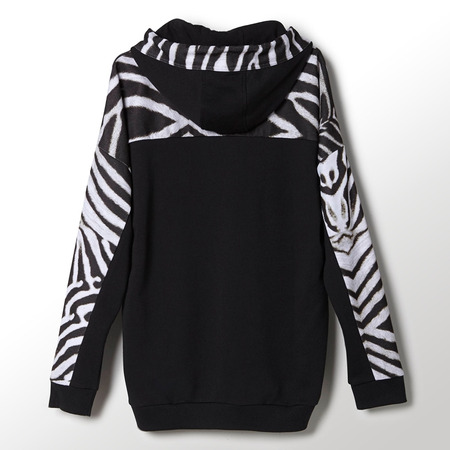 Adidas Original Sudadera Zebra (negro/gris/blanco)