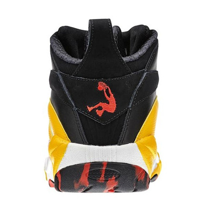 Reebok Classic Shaqnosis OG "Men in Black" (negro/blanco/amarillo/rojo)