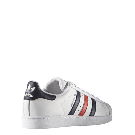 Adidas Originals Superstar Foundation (blanco/marino/rojo)