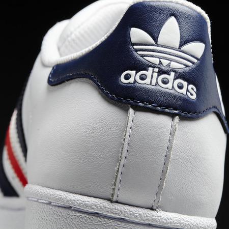 Adidas Originals Superstar Foundation (blanco/marino/rojo)