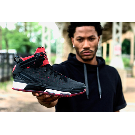 Adidas D Rose 6 Boots "Night" (black/red/white)