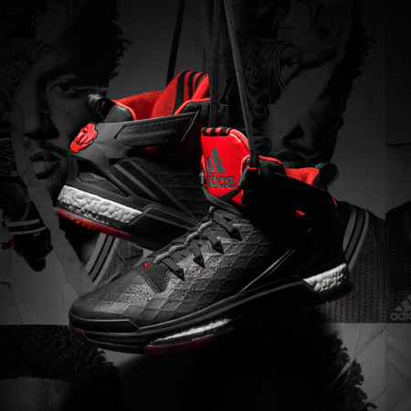 Adidas D Rose 6 Boots "Night" (black/red/white)
