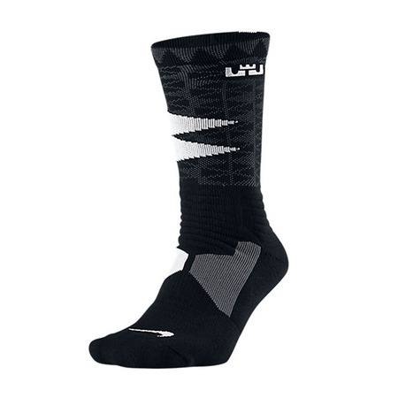 Calcetines Lebron Hyperelite Basket (011/black/white)