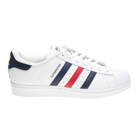 Adidas Originals Superstar Foundation (blanco/marino/rojo)