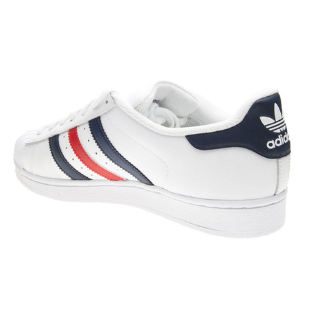 Adidas Originals Superstar Foundation (blanco/marino/rojo)
