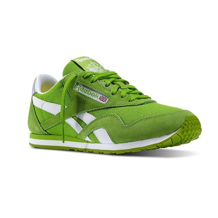 Reebok Classic Nylon Slim Pop (Verde/Blanco)