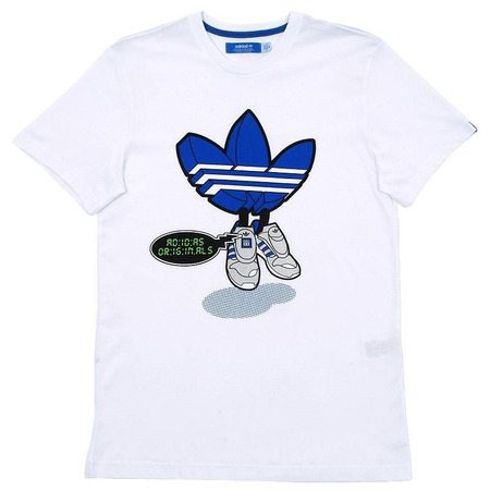 Adidas Camiseta G Micropacer Tee (blanco)