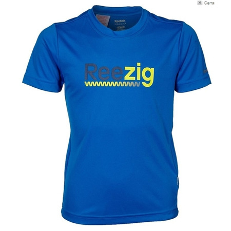 Reebok Camiseta Niño Zig Logo (azul)
