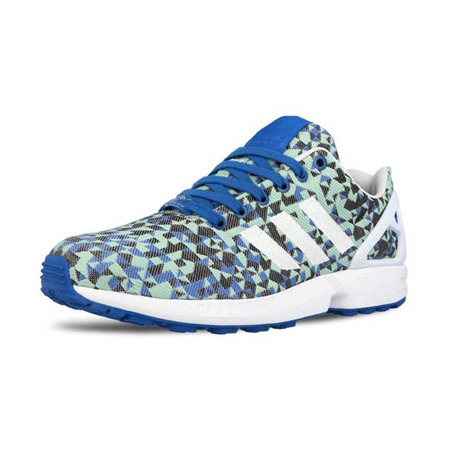 Adidas Originals ZX Flux Weave "Xanh Xanh" (verde/azul/negro/blanco)