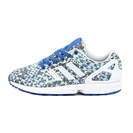 Adidas Originals ZX Flux Weave "Xanh Xanh" (verde/azul/negro/blanco)