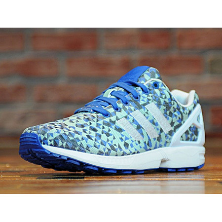 Adidas Originals ZX Flux Weave "Xanh Xanh" (verde/azul/negro/blanco)