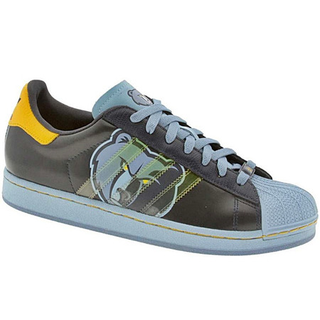 Adidas Superstar 1 NBA Grizzlies (azul/amarillo)